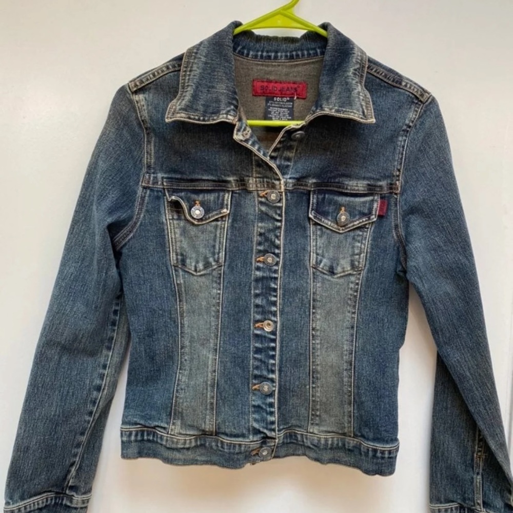 Solid Jeans. Jean Jacket (M)